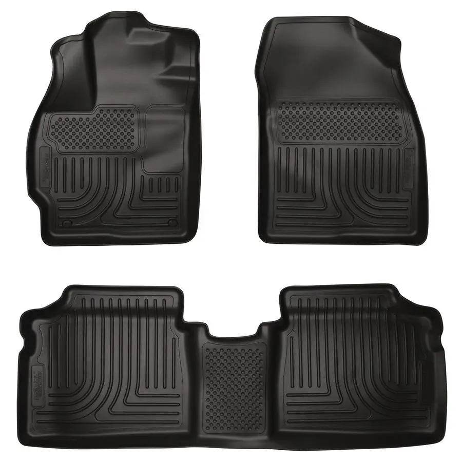 

Weatherbeater Floor Mats Fits 20102014 Toyota Prius Front amp 2nd Row, 3pc Black 98921
