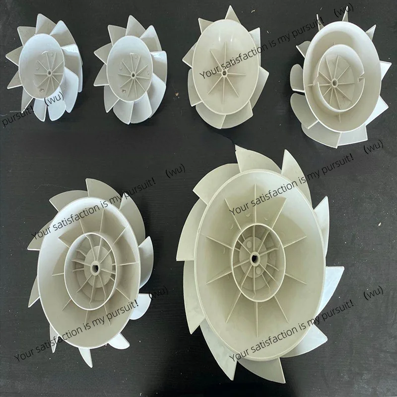 1PC plastic ventilation fan blade exhaust fan impeller for duct fan oblique flow blade wind wheel ventilation fittings