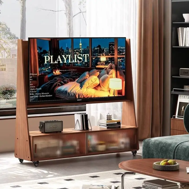 

Wheels Modren Tv Cabinet Design Nordic Unique Display Luxury Tv Cabinet Living Room Apartments Meuble Chambre Home Furniture