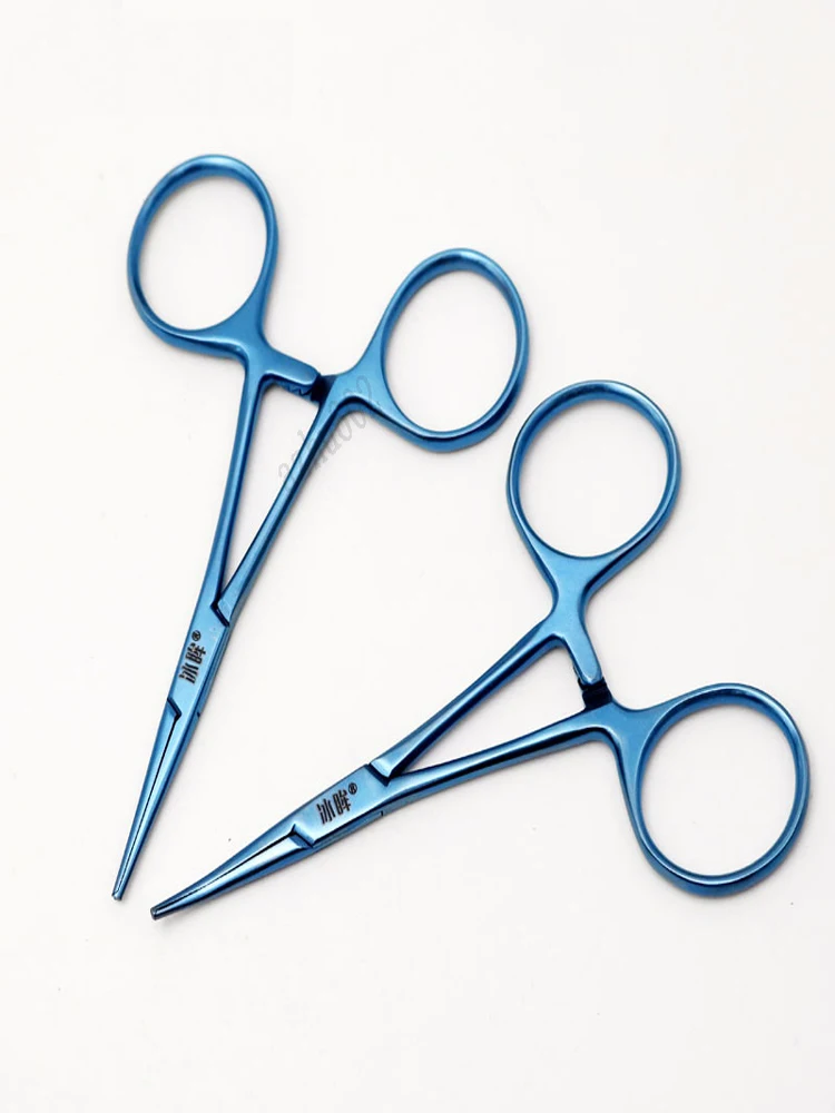 คีมห้ามเลือดแบบฟันโลหะผสมไทเทเนียม เครื่องมือผ่าตัด อุปกรณ์ห้ามเลือดทางการแพทย์