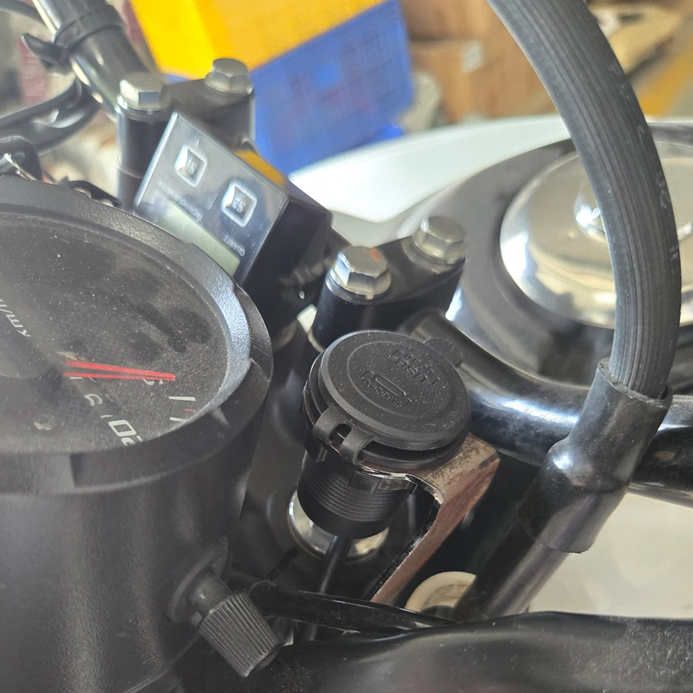 Fast Charger PD TYPE-C USB Port Kit w/Connector Fits Honda XR150L