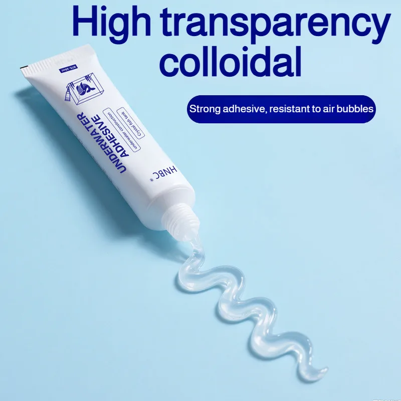 60 グラム防水シーラント透明/白防水接着剤傷つけない水槽修理水接着剤プラスチックパイプ水中シーラント