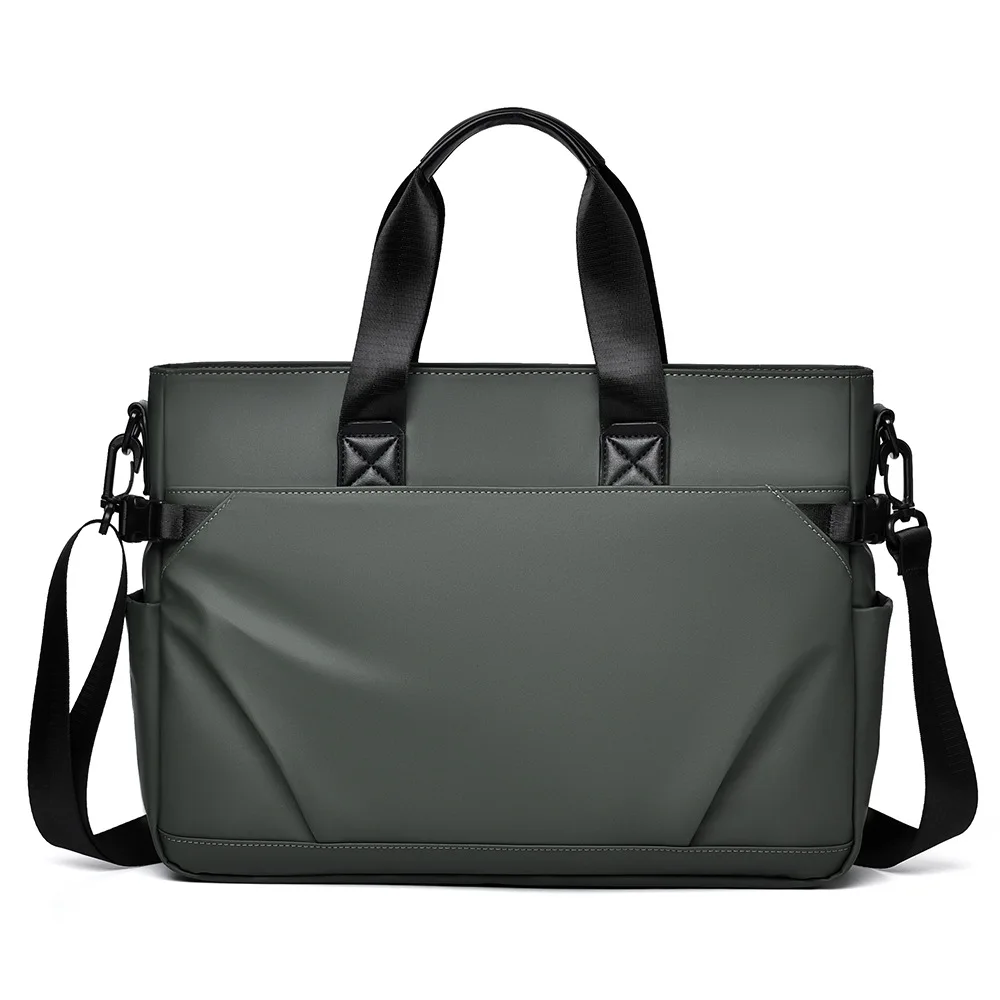 الكمبيوتر المحمولة حقيبة رجالية رجال الأعمال حقيبة يد ذات سعة كبيرة مؤسسة المشتريات تعزيز هدية حقيبة كروسبودي للرجال #2