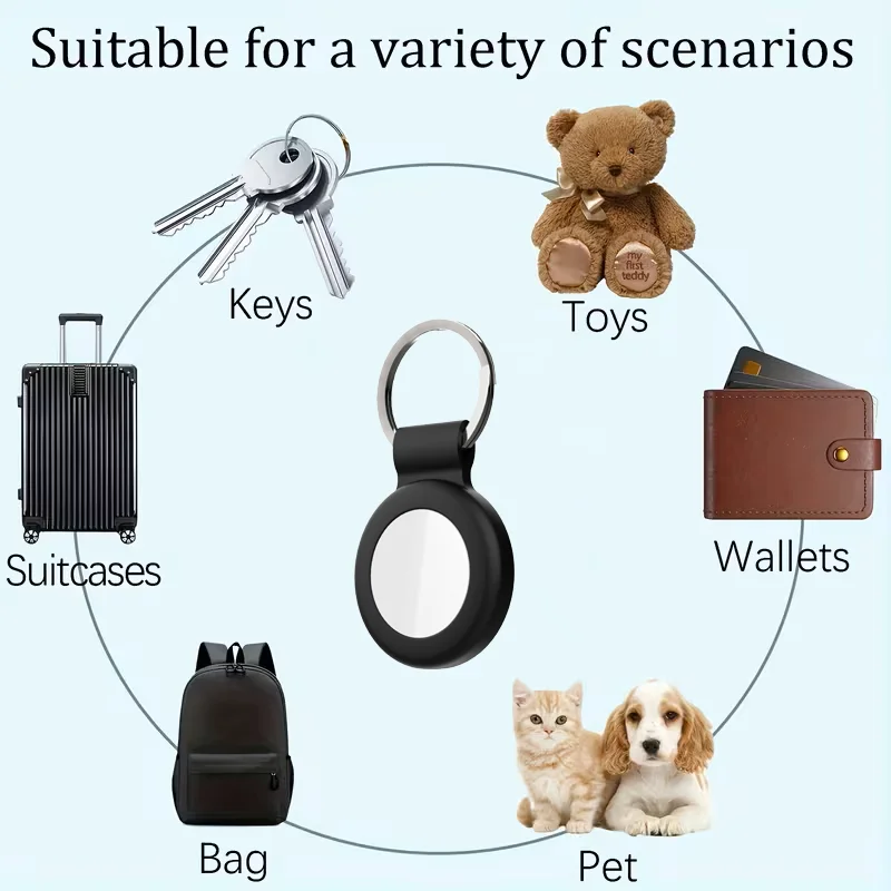 2-حزمة الذكية بلوتوث لتحديد المواقع المقتفي العمل مع أبل العثور على تطبيقي مكافحة خسر تذكير جهاز MFI تصنيف محدد مفتاح السيارة مكتشف الحيوانات الأليفة