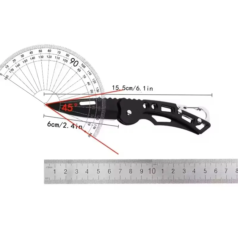 Portable Folding Knife Stainless Steel Survival Hunting Camping Fishing Climbing Knife Camping Outdoor Tools To Send Ropes image 6