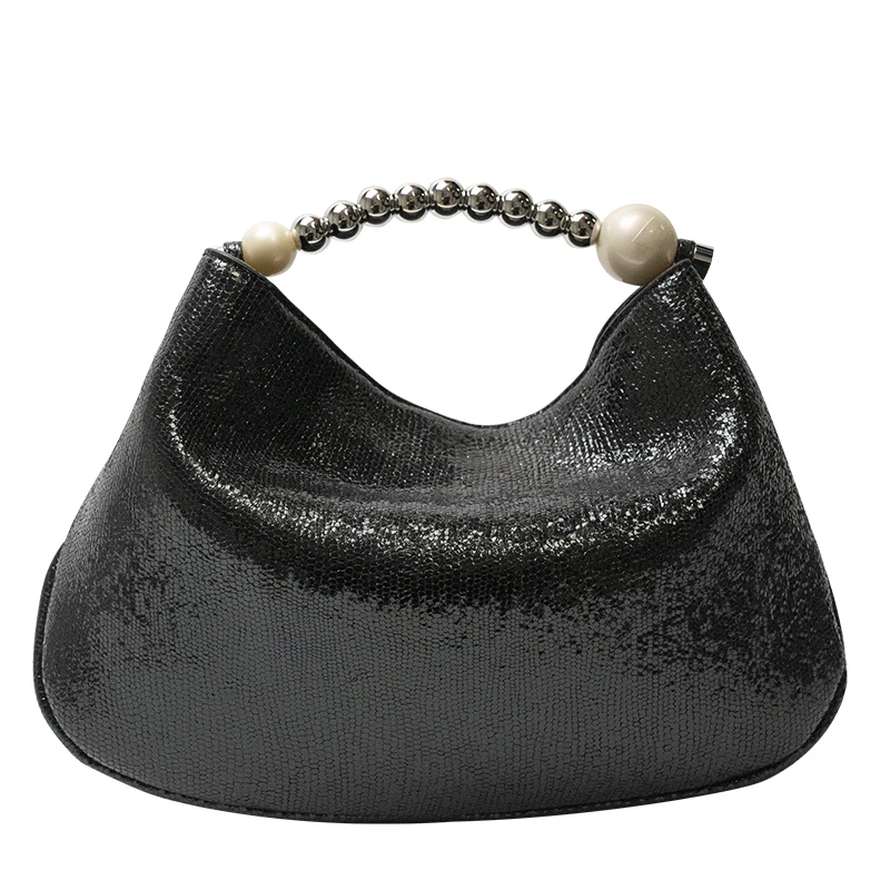 

Beaded Handheld Chain Dinner Dumpling Bag