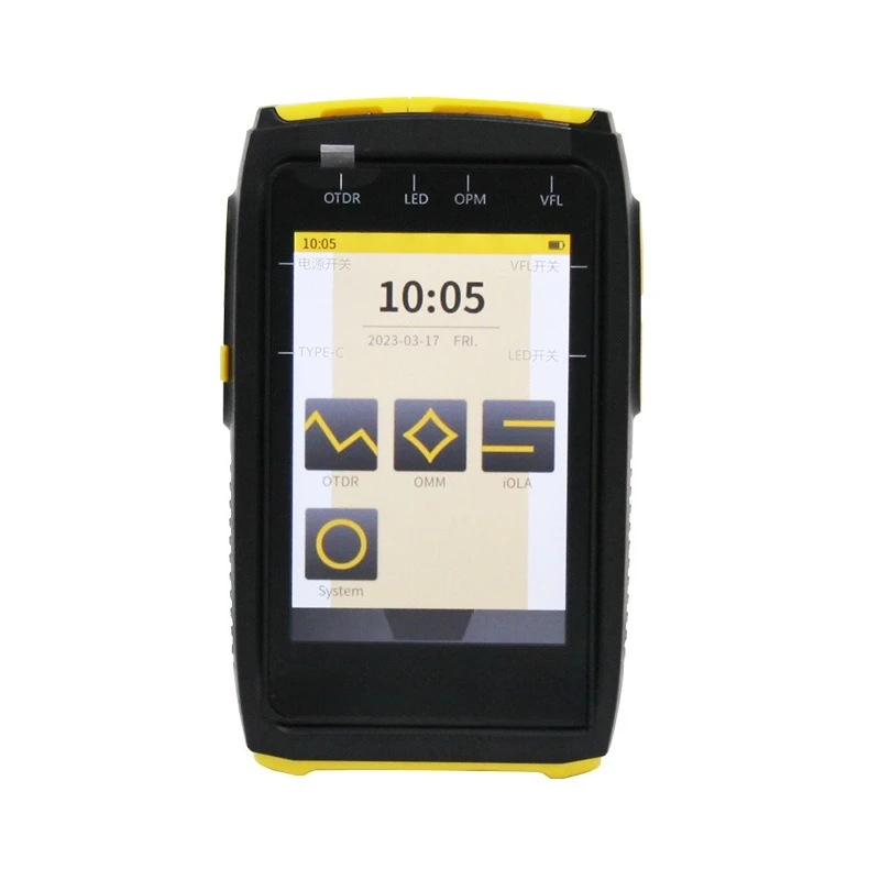 

Optical Time Domain Reflectometer Mini Powerful Professional Low Light Remediation 3.5 inch high definition touch screen