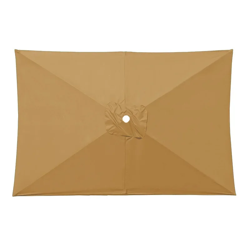 

2x3M Rectangular Heavy-Duty Cantilever Umbrella Canopy Replacement - Durable Waterproof Outdoor Patio Parasol Cover