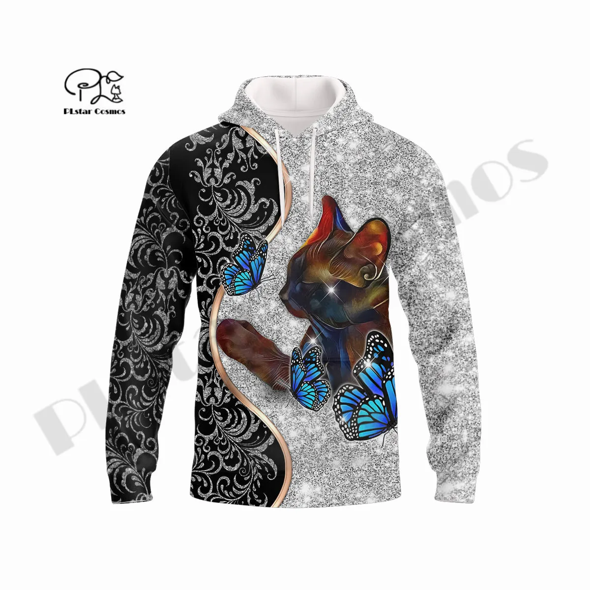 

PLstar Cosmos Newest 3D Print Animal Black Cat Lover Pet Harajuku Streetwear Casual Unique Unisex Hoodies/Sweatshirt/Zip Style-1