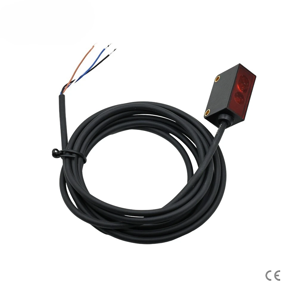 GZ4-DB40-P Photoelectric Switching Sensor BGS 2m 24v Reflective Square Photoelectric Sensor for Matte Paper Inspection