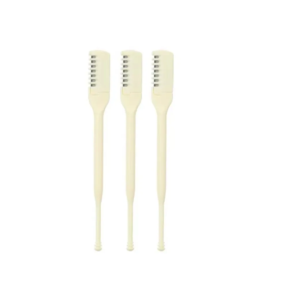 3/5/10PCS Ultra-Thin Nose Hair Scissors - Precision Trimmer, Ergonomic Design for Safe & Easy Grooming, Compact  Travel-Friendly