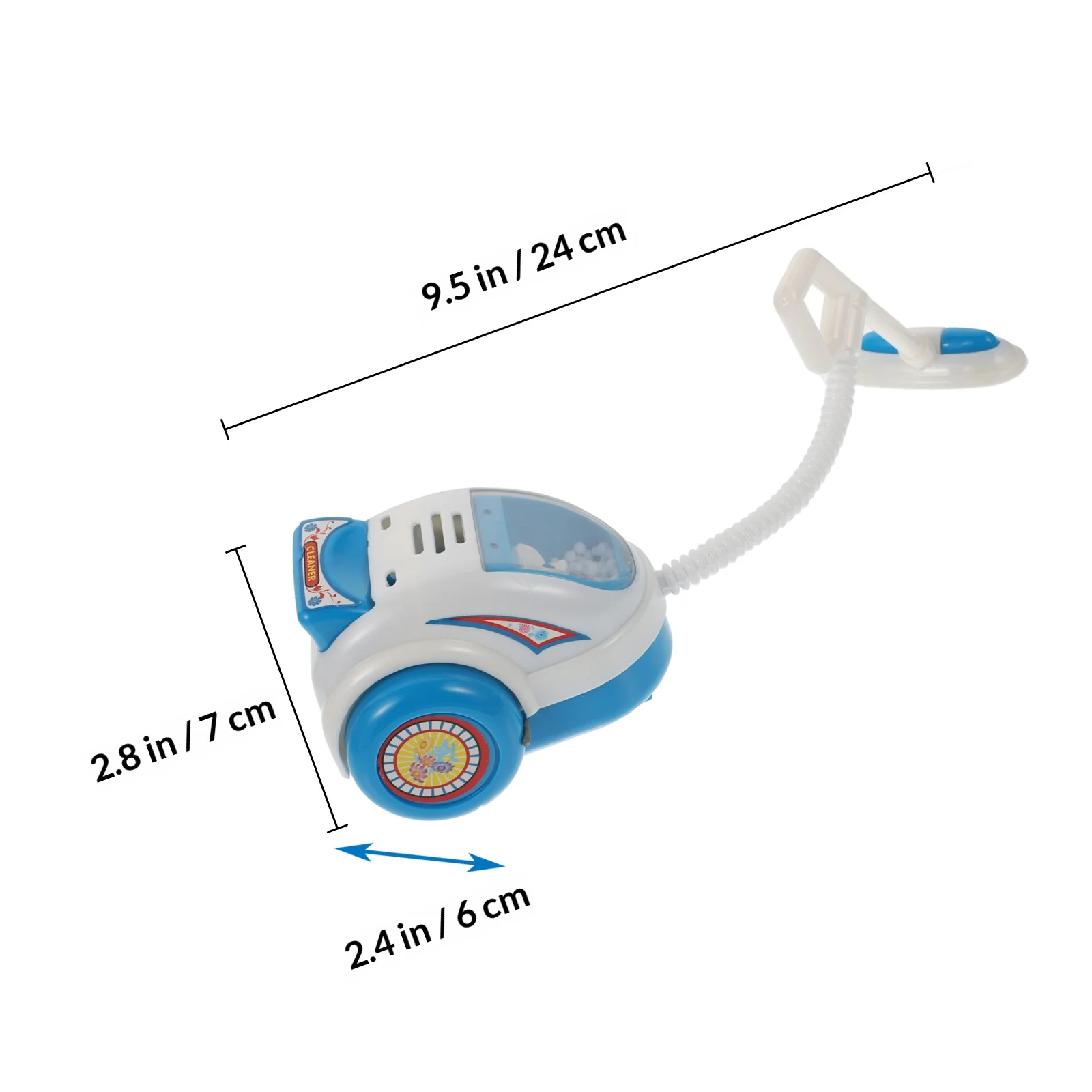 مكنسة كهربائية صغيرة للأطفال، لعبة تعليمية تحاكي الأجهزة المنزلية، هدية للأطفال، منظف غبار بلاستيكي للعب