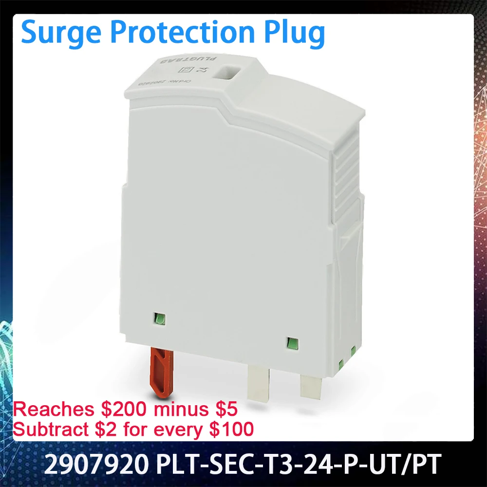 2907920 PLT-SEC-T3-24-P-UT/PT Surge Protection For Phoenix Type 3 Surge Protection Plug