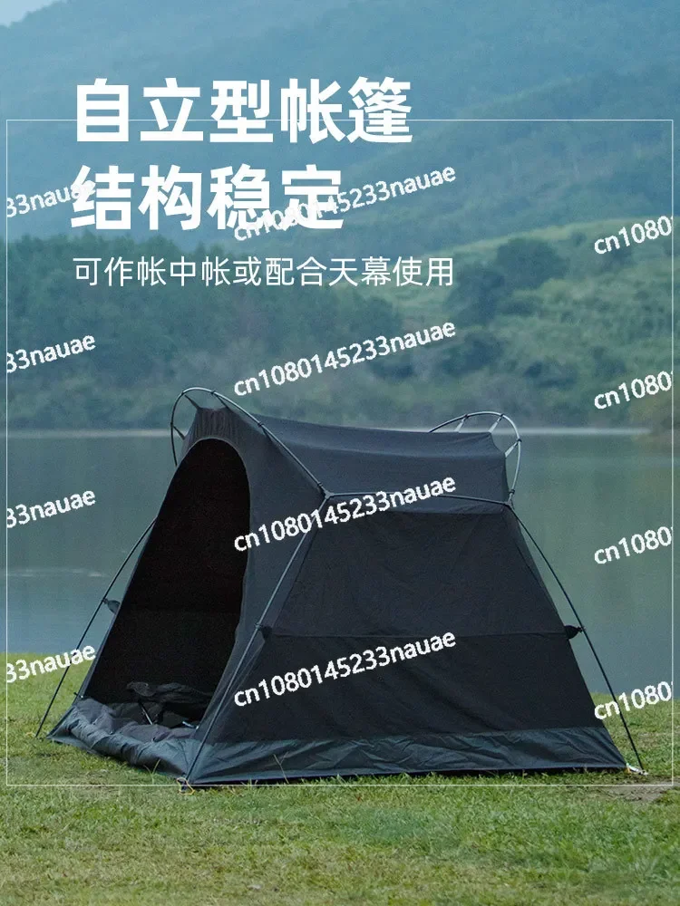 Outdoor Big Fish TC Cotton Breathable Self-supporting Kangaroo Equipment Small Inner Tent Camping