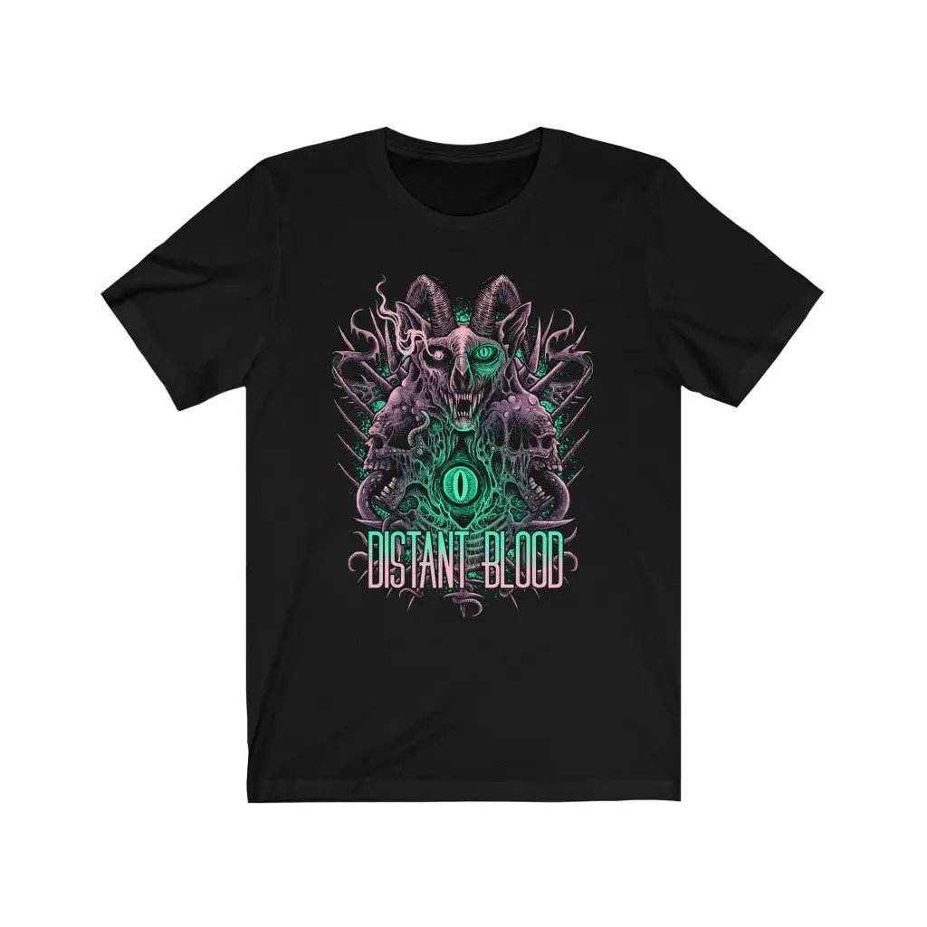 Distant blood skull trio T shirt