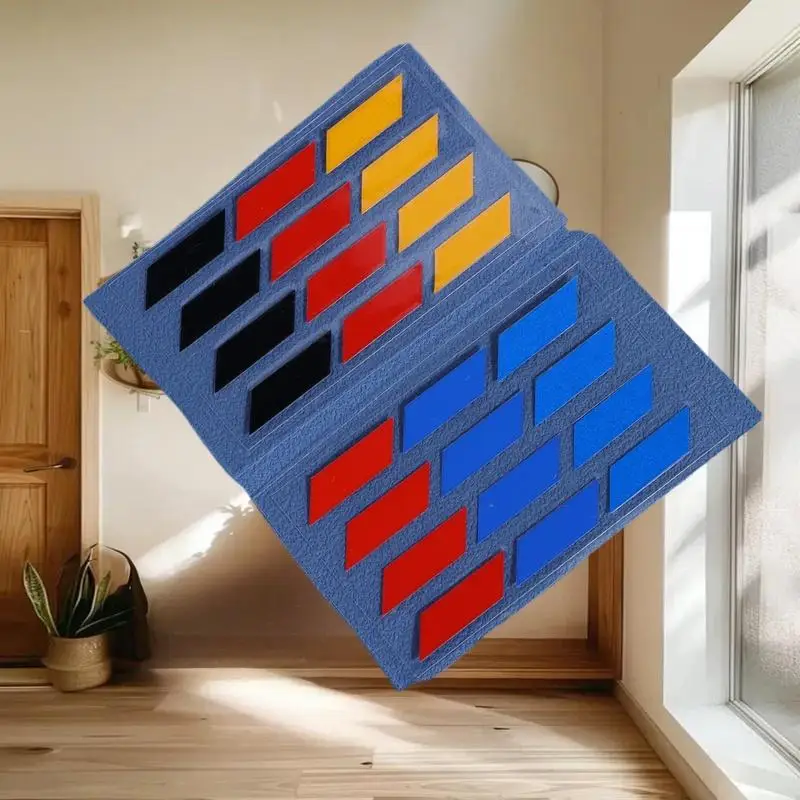 

Комплект отделки автомобильных зеркал на заказ, 3-цветные глянцевые наклейки для персонализации и защиты вашего электромобиля или автомобиля, простая установка