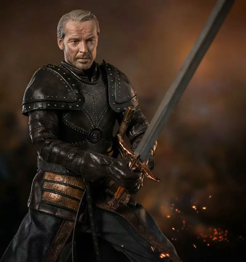 Threezero 3Z0141 1/6 Male Soldier Jorah Mormontloyal Guardian Brave Knight With Weapon 12'' Action Figure Model Best Fans Gift