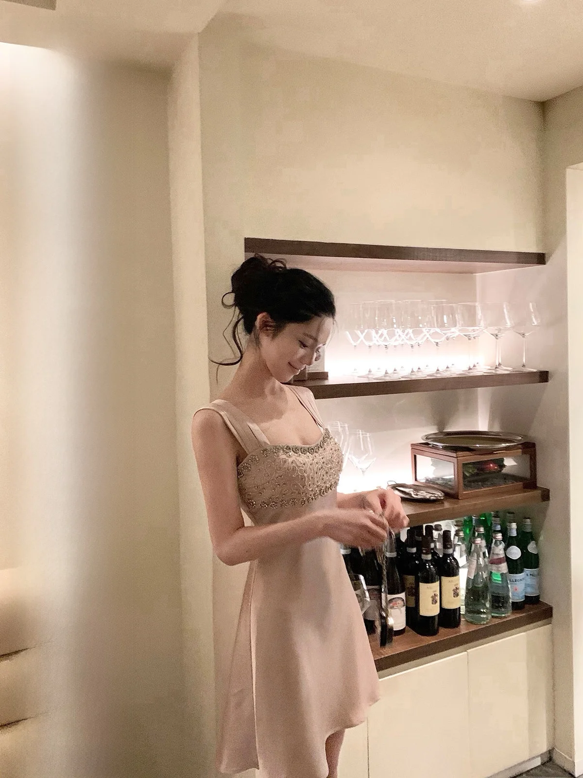 

Hotdog Design Sensation Handmade Square Collar Dr Women's Faion Casual Sle No Brand Registered Fabric Other Material