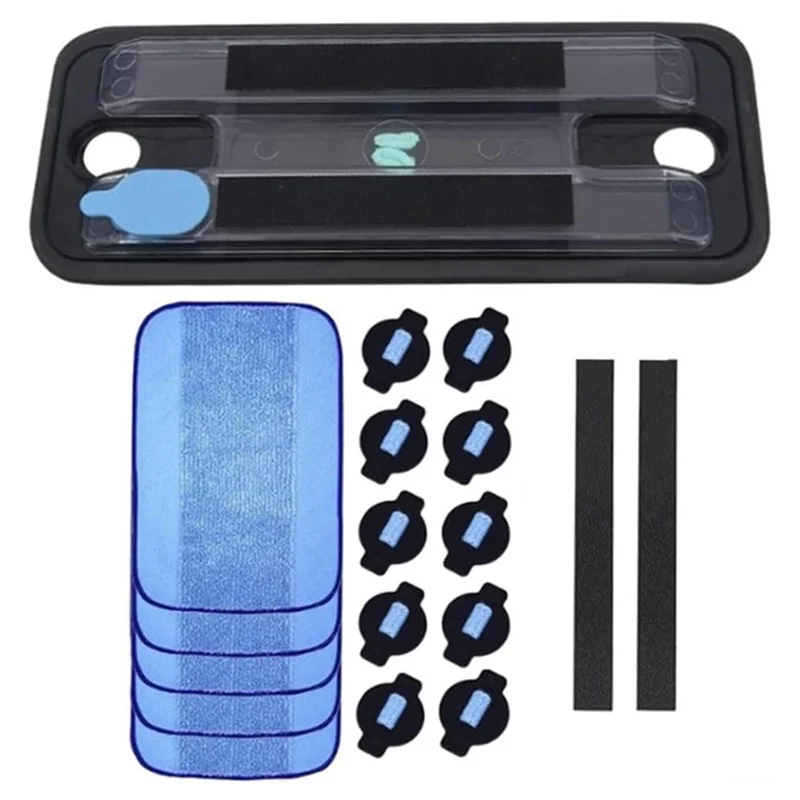 N89R 1 مجموعة عجلة الإطارات ممسحة منصات غطاء الماء ل اي روبوت برافا 320 380 381 380T 390 390T جهاز آلي لتنظيف الأتربة الملحقات