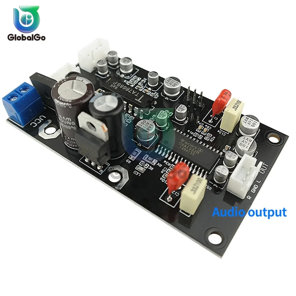 TA7668 Stereo Tape Recorder Magnetic Head Preamplifier Board With CXA1332 Dolby Noise Reduction