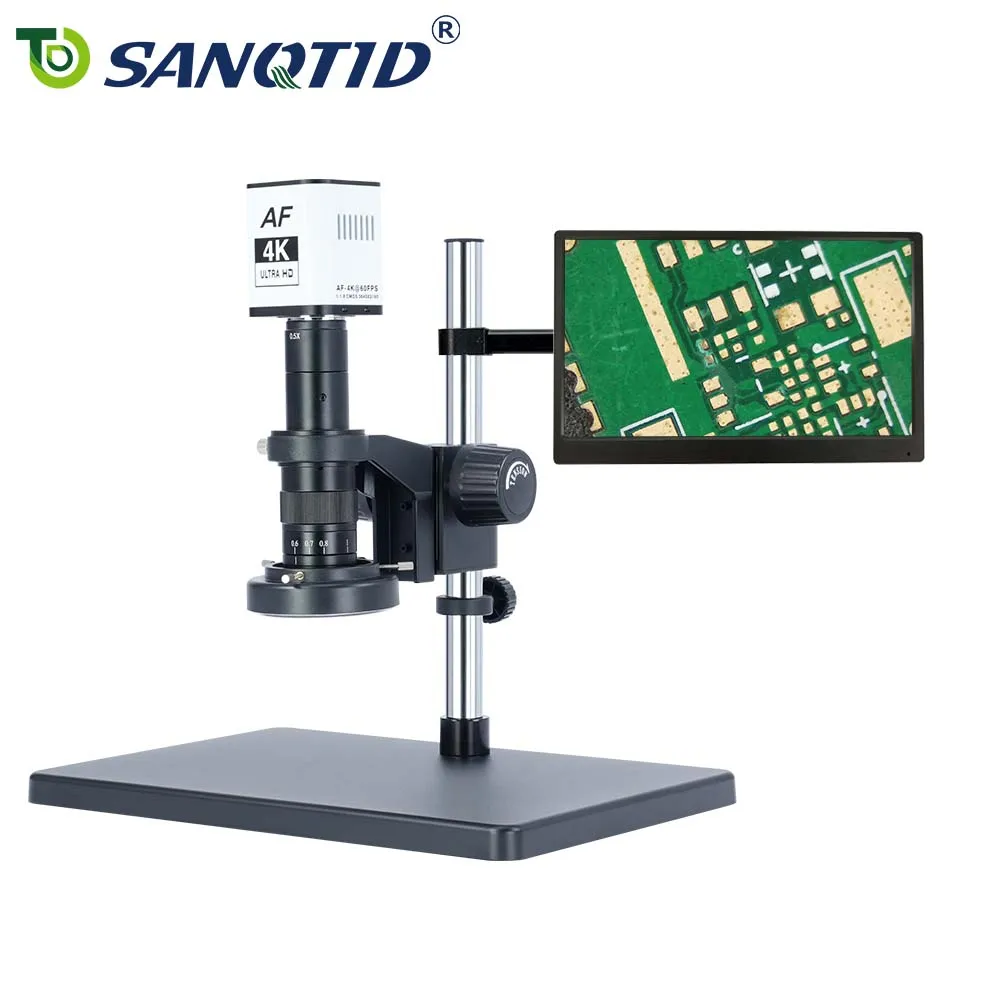 TD-4KAF 10A Diamond Mount 4k Professional Digital AF4 Microscope 1920*1080 Pixels 60FPS Resolution for Phone Repair