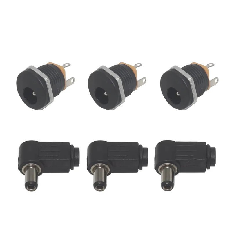 【10-2-пары】12-В-21x55-мм-штекер-постоянного-тока-90-градусов-прямоугольный-адаптер-55x25-мм-вилки-постоянного-тока-jack-разъемы-для-пайки-в-сборе