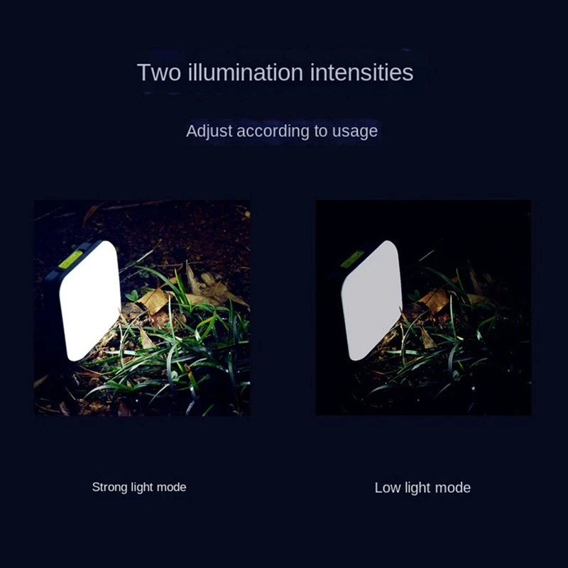 뜨거운 LED 캠핑 조명, USB 충전 휴대용 텐트 랜턴, 비상 손전등, 야간 기어 디밍, 야외 하이킹