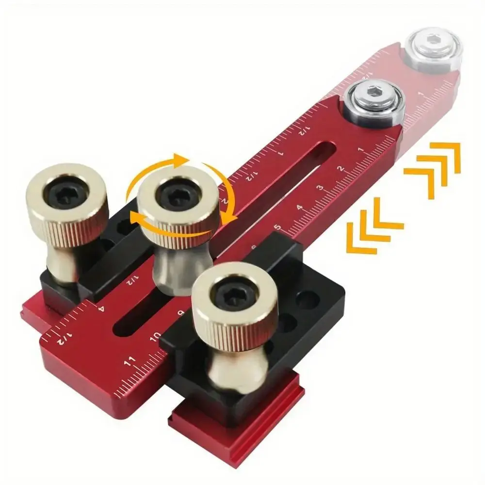 With Roller Woodworking Thin Rip Jig Fast Cutting Precise Cutting Auxiliary Tools Aluminum Alloy Limit Position