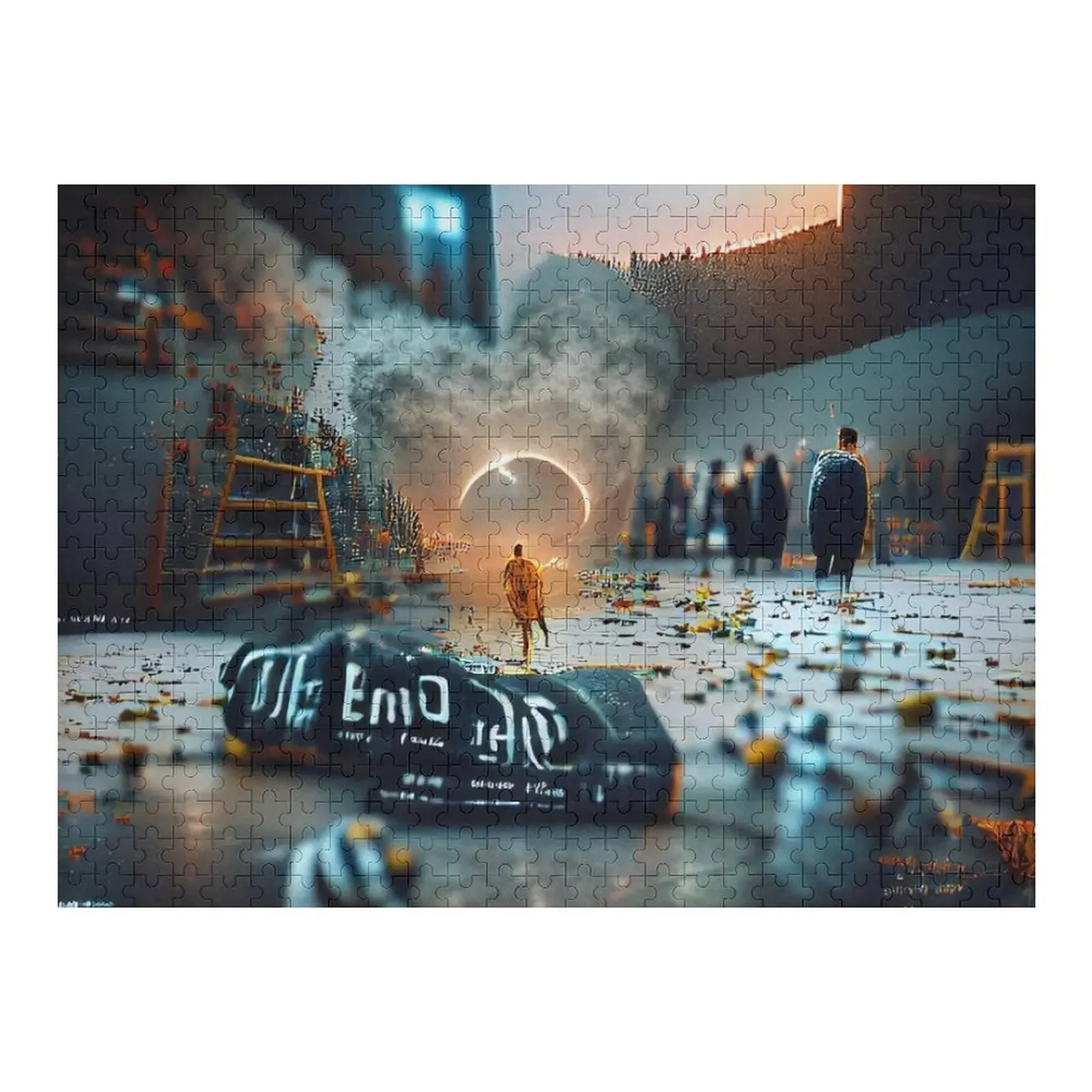

The End Jigsaw Puzzle Personalized Christmas Toys Customized Picture Puzzle