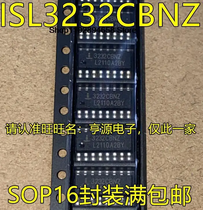 ISL3232CBNZ 3232CBNZ SOP16, 5pcs