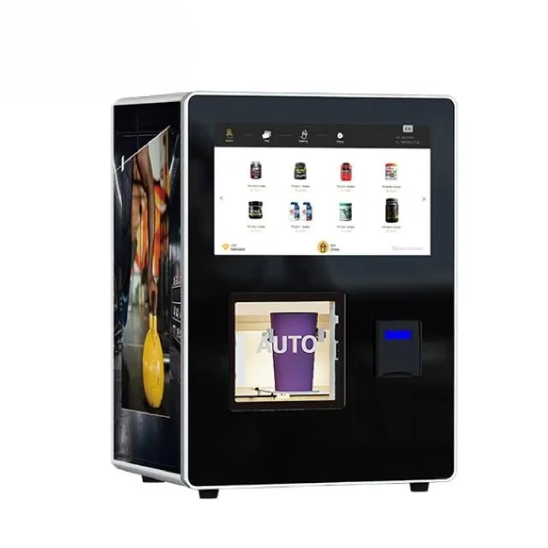 Protein Shake Vending Machine Fast and Efficient Self-Service Coffee Machine Support User's Own Cup