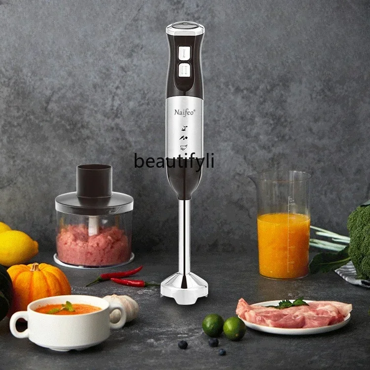 

smt61 Kitchen Household Handheld Mixer Electric Mixing Stick Multifunctional Supplementary Food Machine Cooking Stick