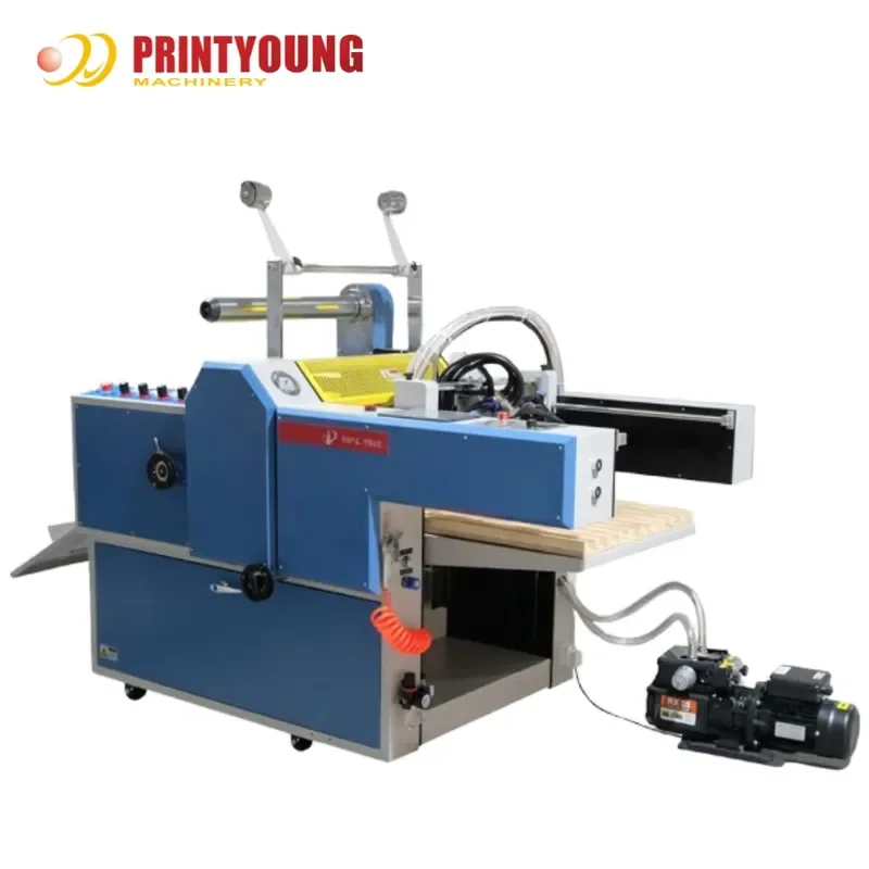 SUP-SL750F Servo Feeder Fully Automatic Hydraulic Oil Heating Heavy Film Laminating Machine
