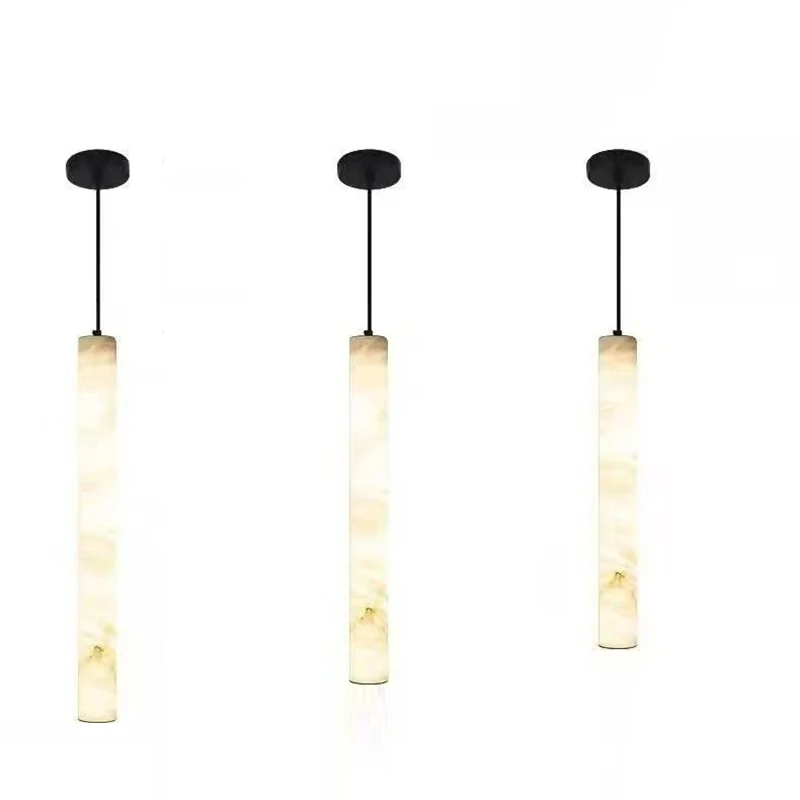 Moderne Imitatie Marmeren Hanglampen 30 Cm 40 Cm 50 Cm Eetkamer Woonkamer Slaapkamer Hanglamp Entree Bar hangende Lichten - afbeelding 2