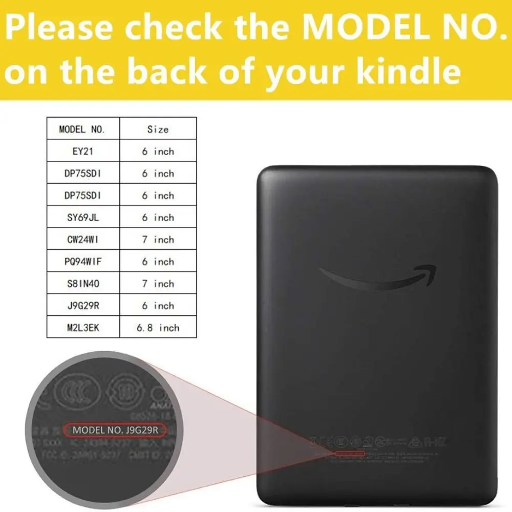 11th Generation 6-7 inch e-Reader Sleeve Universal Anti Scratch M2L3EK Storage Bag Shockproof for Kindle Oasis/Kobo Clara Libra