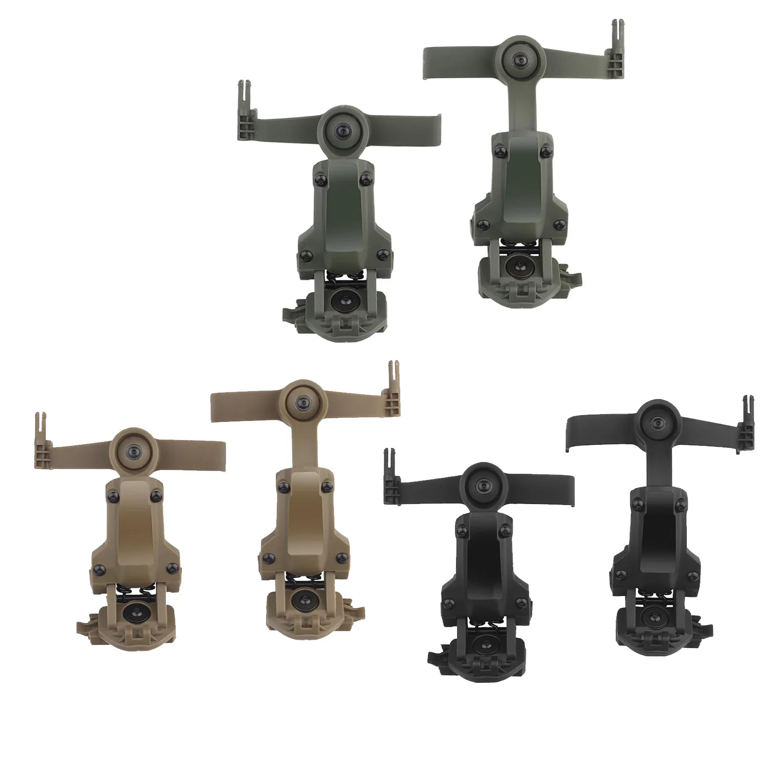 

Кронштейн для гарнитуры для стрельбы, вращающийся адаптер для шлема для OPS Core Team Wendy, набор держателей для крепления наушников на шлеме