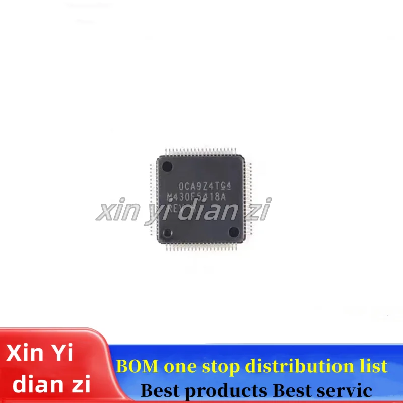 1pcs/lot MSP430F5418AIPNR  MSP430F5418 QFP Microcontroller processing ic chips in stock