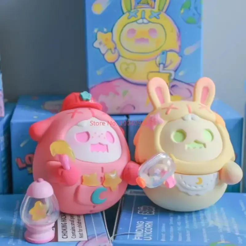 Hot Shinwoo De Lonely Moon Serie Speelgoed Mystery Figuur Caja Uitpakken En Uitpakken Kawaii Speelgoed Model Verjaardagscadeau Leuk Speelgoed