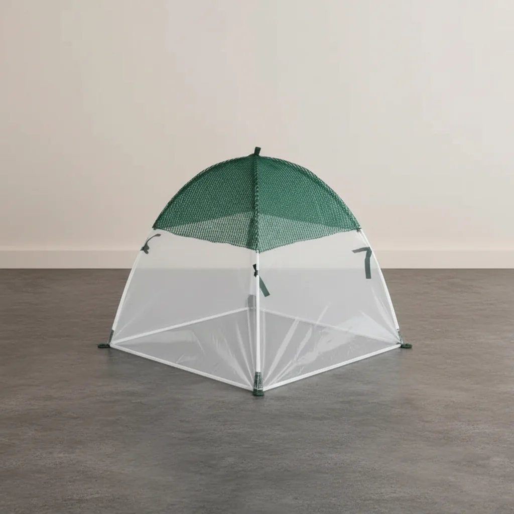 Plant-Protection Cover Tent Anti Bird Insect Barrier PE Frame Easy Setup 60x60x60cm For Garden Flowers Vegetables