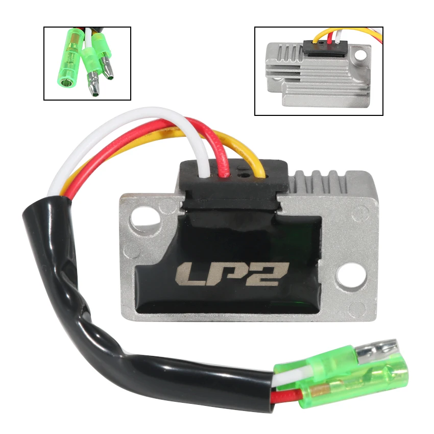 

Voltage Regulator Rectifier For Yamaha YFM80 Badger 80, YFM100 Champ, YFM80U Moto-4 80 1985 1986 1987 1988 OEM:55X-81960-90