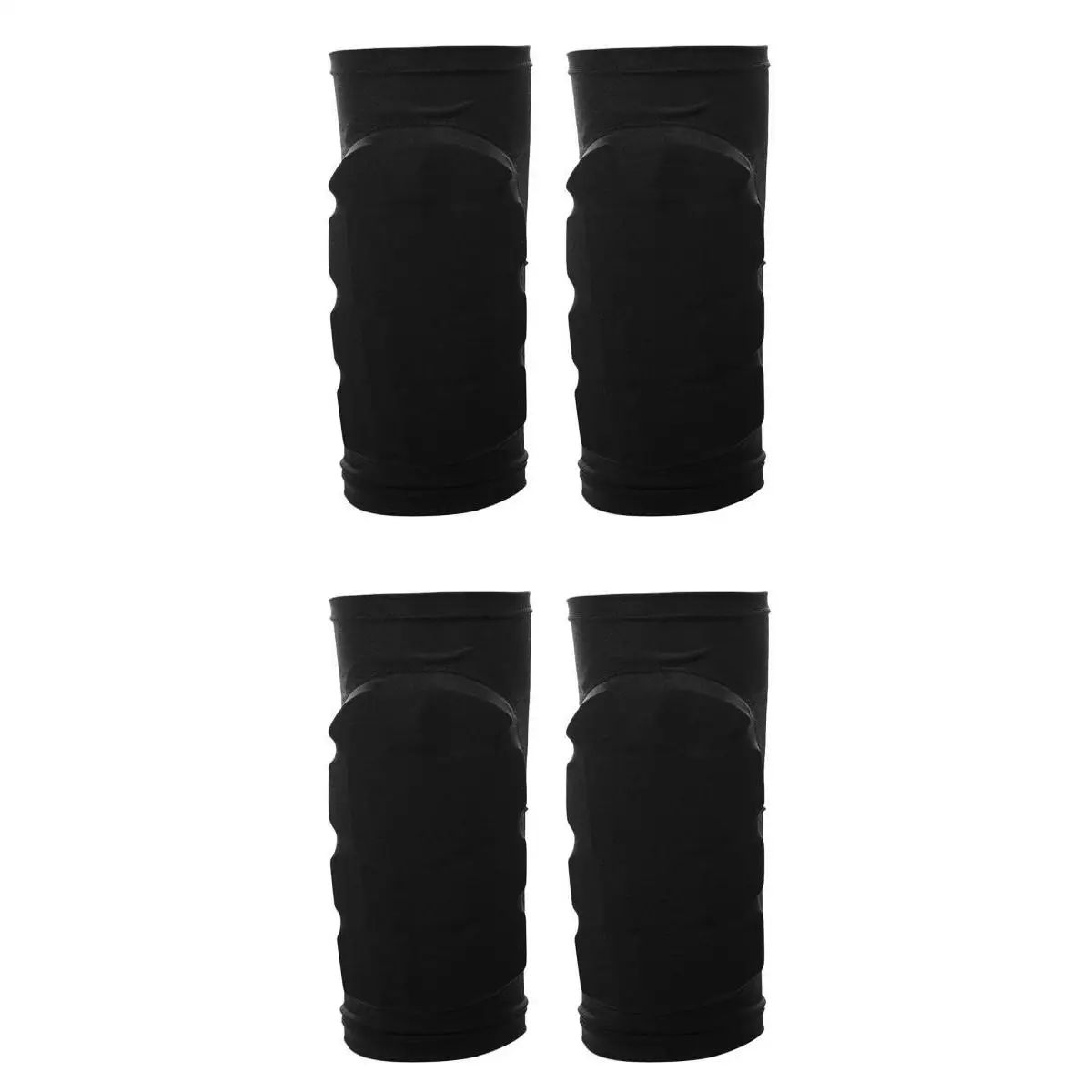 2Pair Knee Pads Knee Support for Ballet Biking Skating Tennis Suitable XS+S