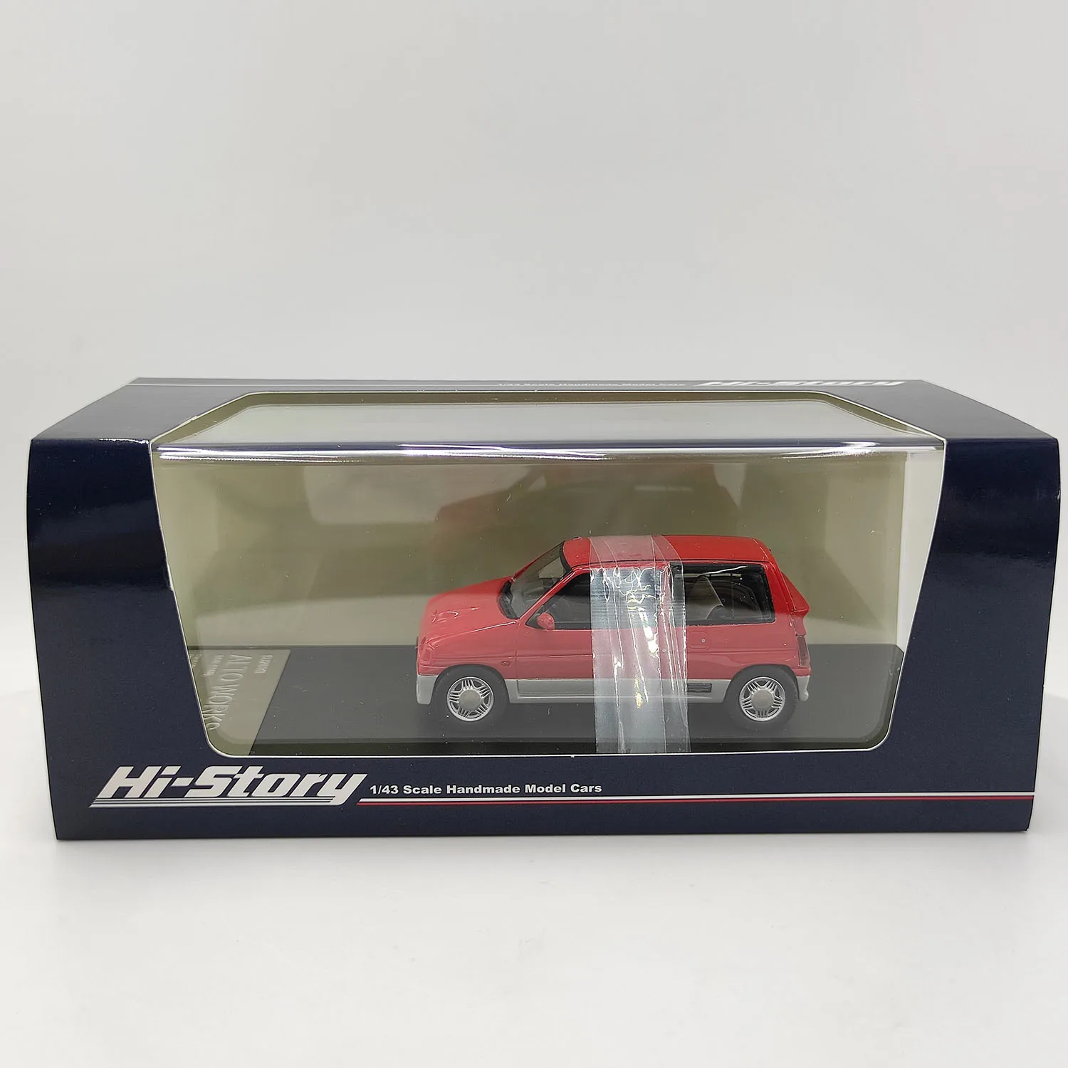 

Высокопроизводительная модель автомобиля Suzuki ALTO WORKS RS/R 1988, масштаб 1:43, смоляная модель автомобиля