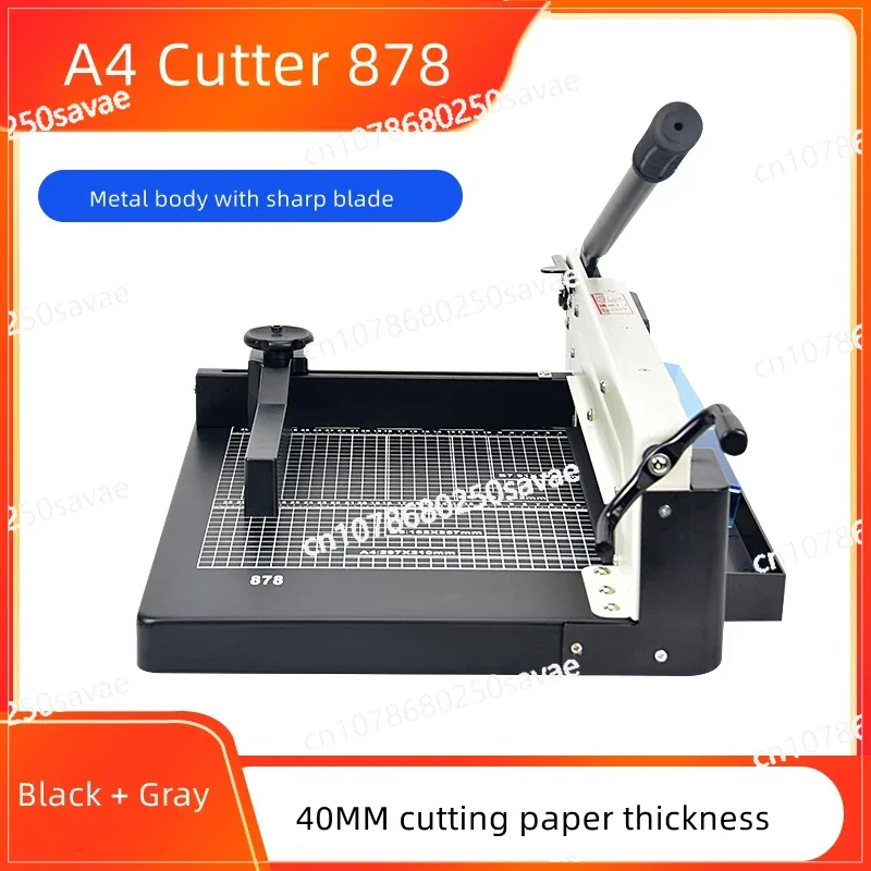 A4(310MM) Manual Large Blader A Push Cardboard 878 Thick Photo Cutting Cutter Paper Pusher