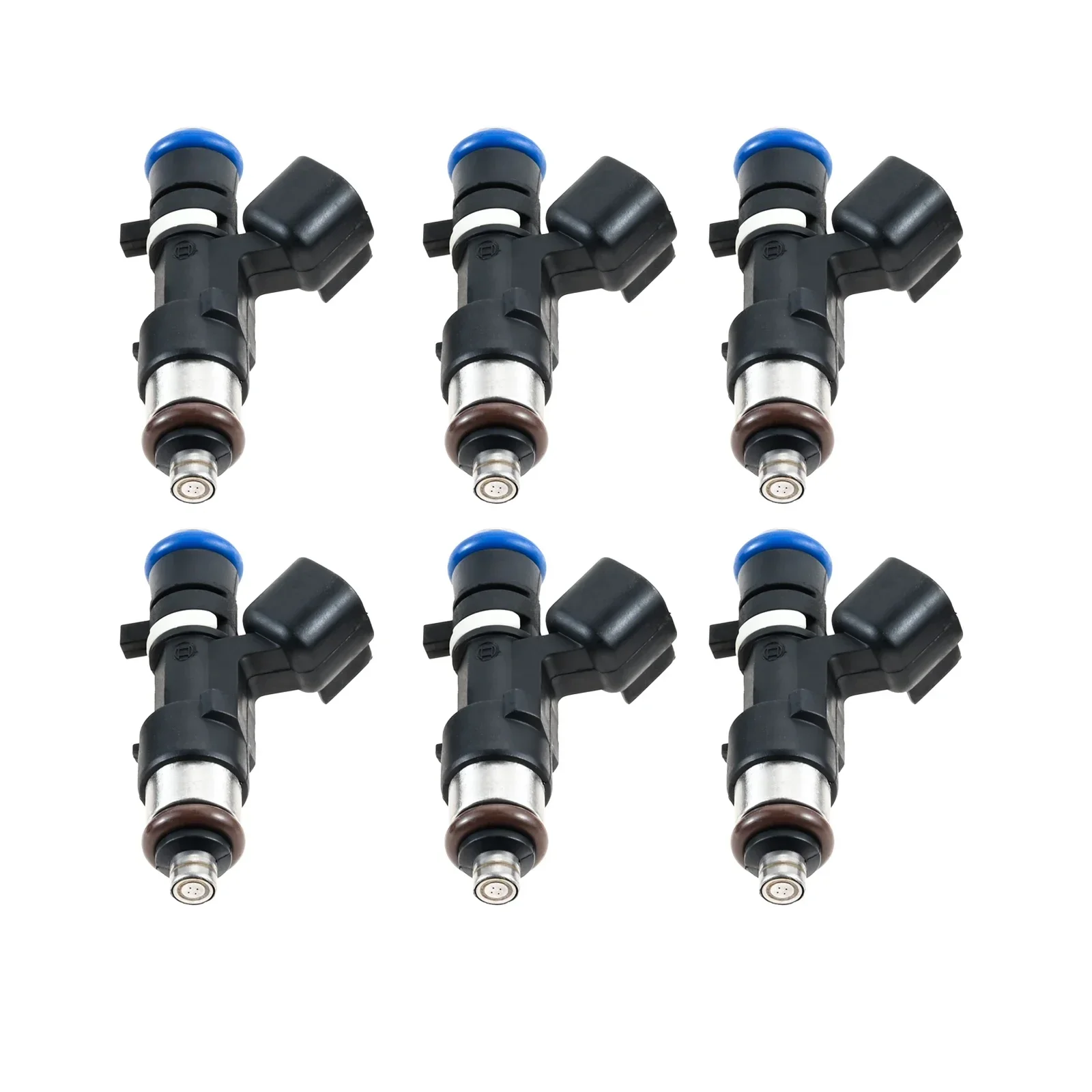 6pcs 0280158066 FJ765 82211191 62369 5L2Z9F593DA Fuel Injectors for Ford Explorer Sport Trac Mercury Mountaineer 2005 V6 4.0L