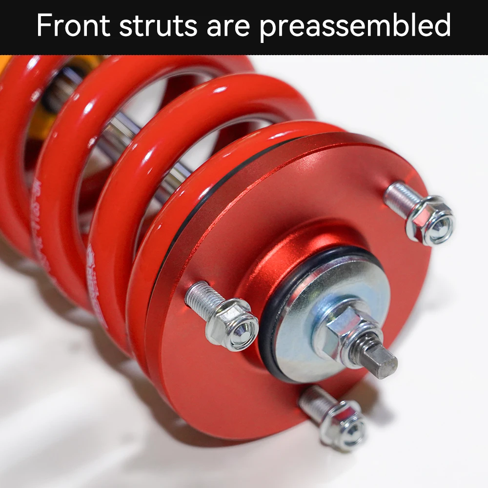 For MITSUBISHI Pajero V73 V93 V95 V97 Off Road Coilover Shock Absorbers 2 Inches Suspension Lift Kit