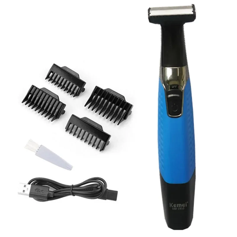 

Kemei Rechargeable Electric Shaver Beard Trimmer Waterproof Razor Hair Shaving Machine Blade