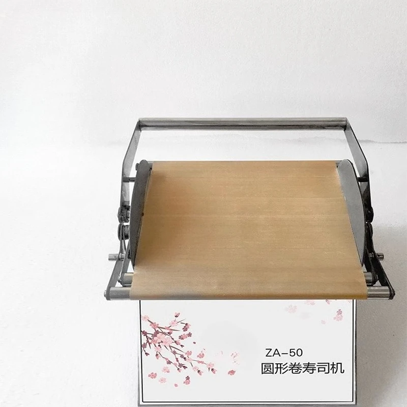 Square Round Sushi Roll Machine Automatic Sushi Cutting Machine Nori Rice Roll Machine Sushi