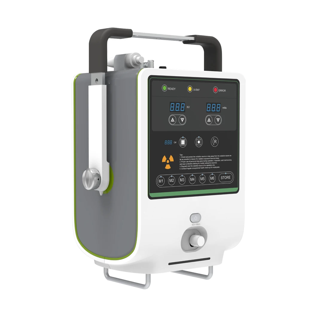 Hospital Equipment Portable High Frequency 5kW 100mA Touch Screen X-ray Machine
