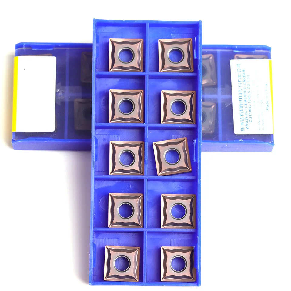 SNMG120404-EF SNMG120408-EF YBG205 10 Cái/bộ Chất Lượng Cao Carbide Dạng YBG205 = M20-M40 Thủ Công Bằng Thép Không Gỉ