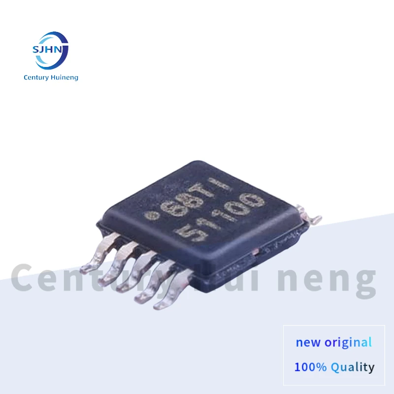 10PCS/lot New Original TPS51100DGQR 3A Receiver Source DDR Termination Regulator Chip MSOP-10 Font: 51100